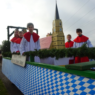 Darstellung der Leonhardikirche in heutiger Form